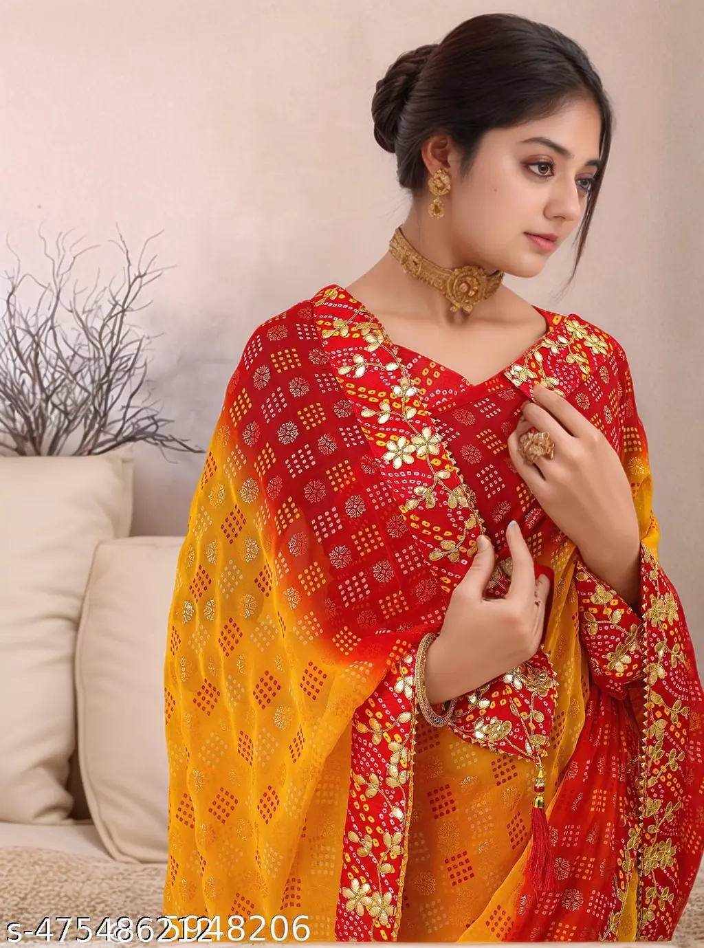 Bandhani Sarees: Affordable Elegance - Image 3