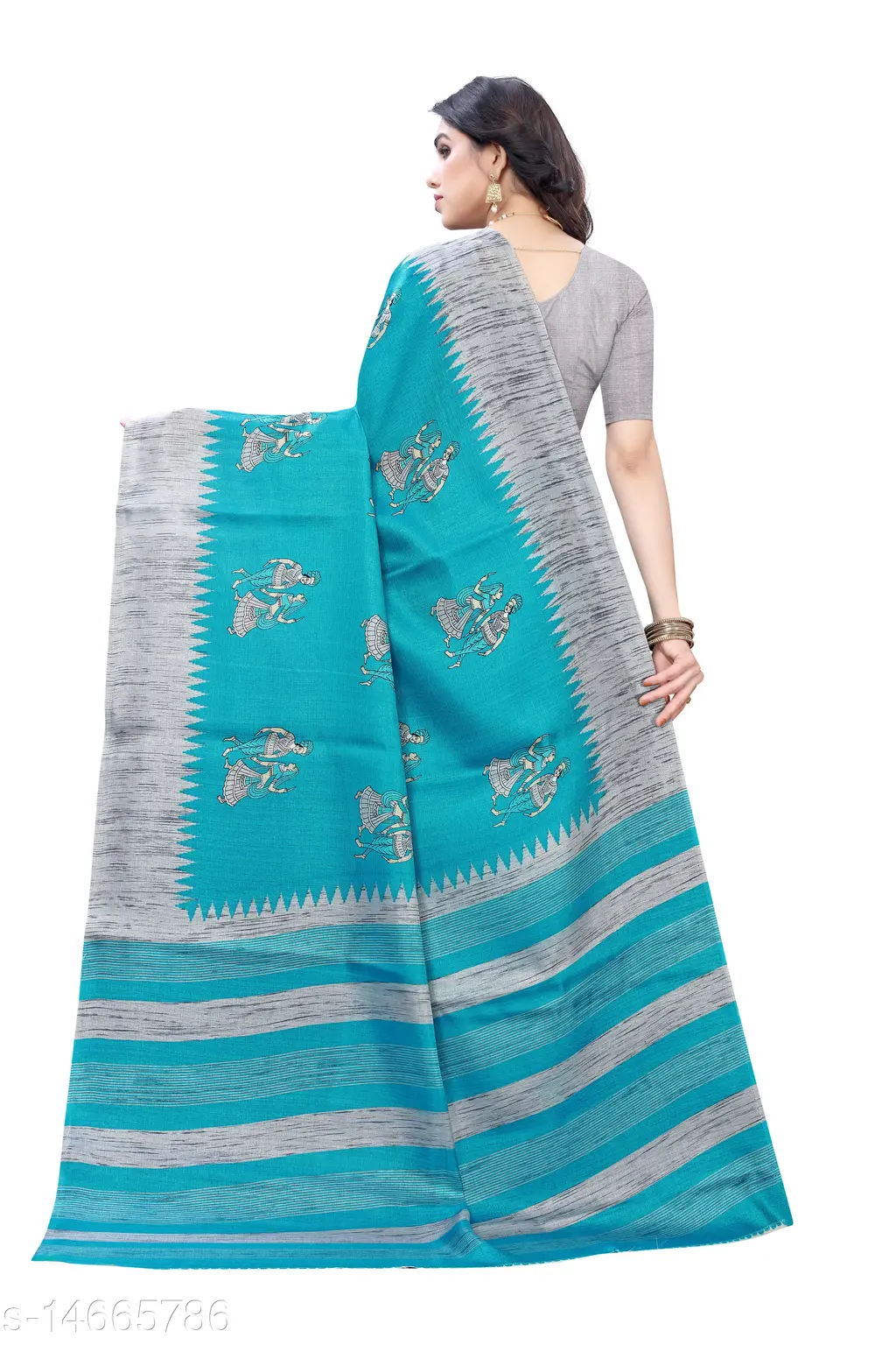 Elegant Khadi Silk Saree for Women - Image 4