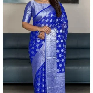 Ruchket: Soft Silk Weaving Zari Saree
