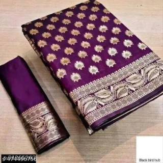 0qvwj_1024.webp Black Jacquard Banarasi Silk Saree