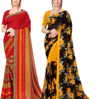Everyday Elegance: Georgette Saree & Blouse