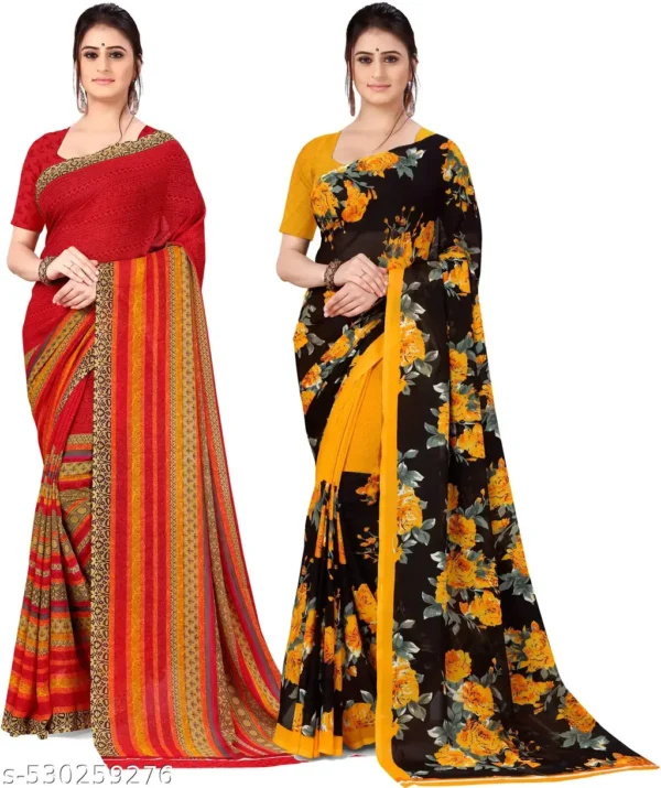 0sju4_1024.webp Everyday Elegance: Georgette Saree & Blouse