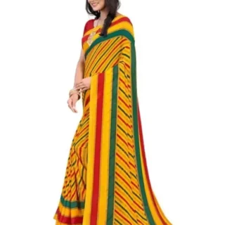 Everyday Elegance: Women's Printed Saree
