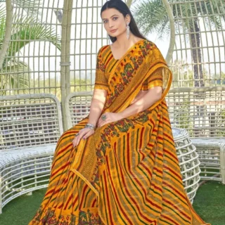 Elegant Chiffon Saree: Lightweight & Versatile