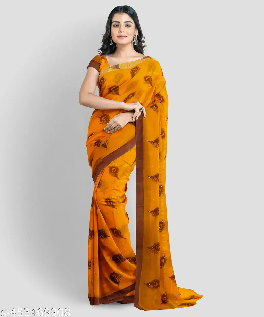 Chhat Pooja Pure Cotton Stone Saree - Image 4