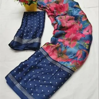 2nctn_1024.webp Moss Flower Printed Saree