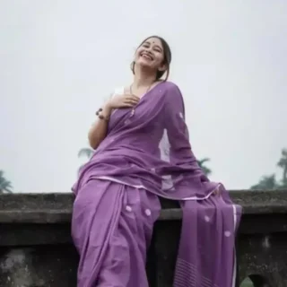 Elegant Khadi Cotton Saree