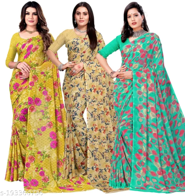 3d4g6_1024.webp Ark Georgette Printed Sarees 3 Pack