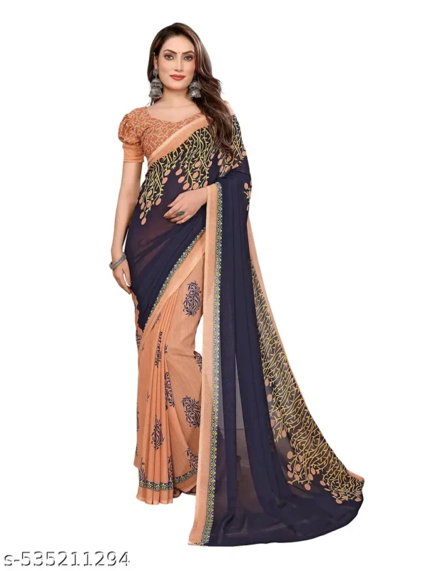 3gxvf_1024.webp Festive Georgette Saree with Unstitched Blouse