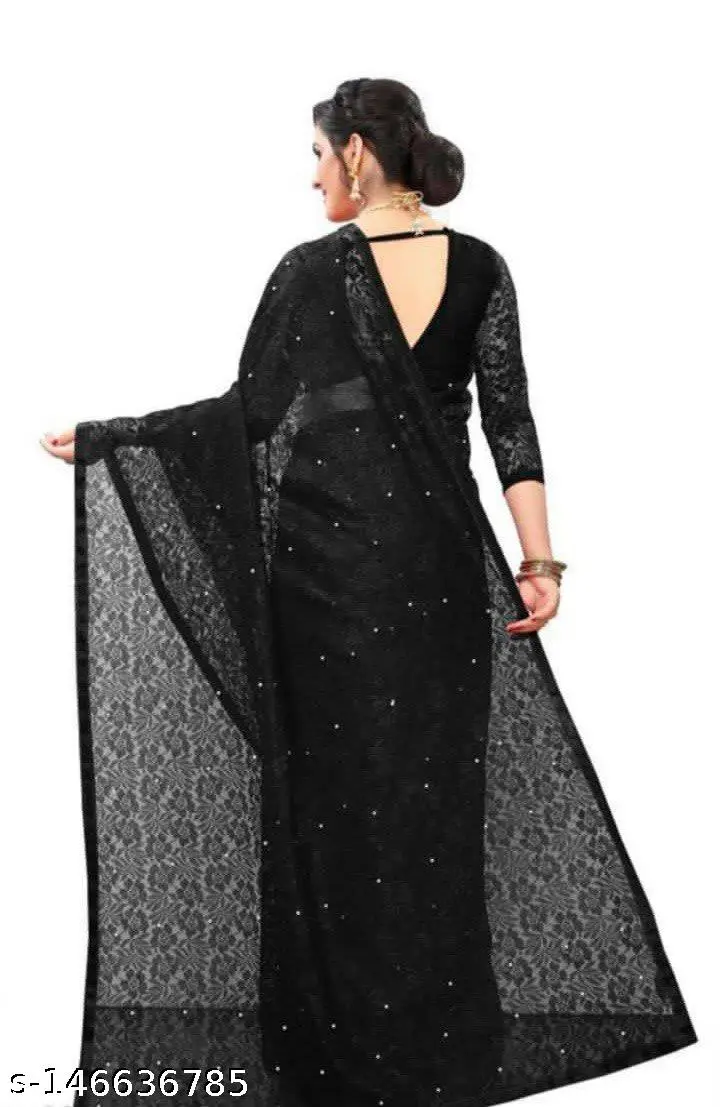 Alisha Brasso Sarees: Elegant Drape. - Image 3