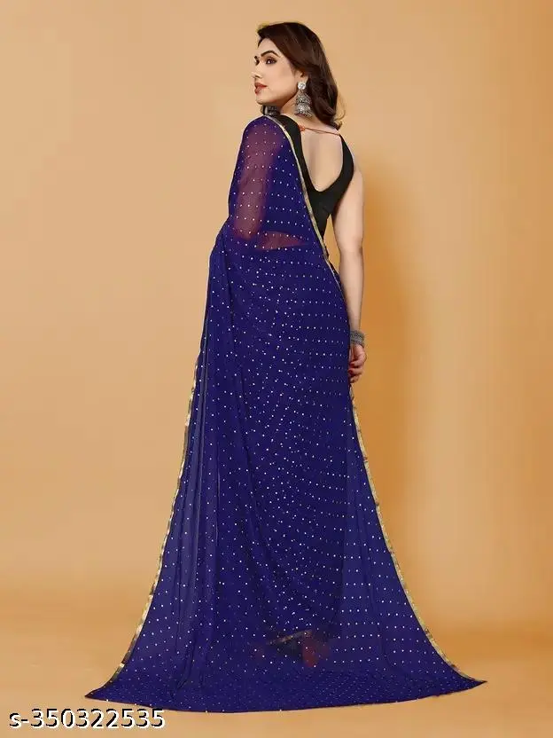 Elegant Chiffon Saree: Lightweight & Luxurious - Image 4