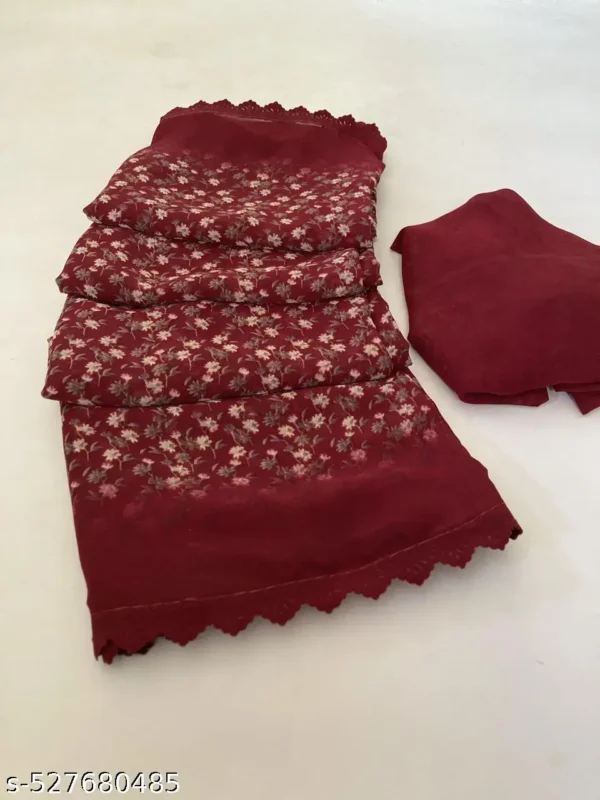 Georgette Floral Bollywood Sarees