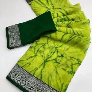 Shibori Saree: Elegant TieDye Fashion