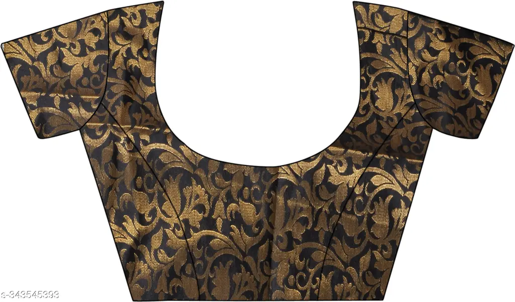 Saree Blouse Piece: Unstitched Elegance - Image 3