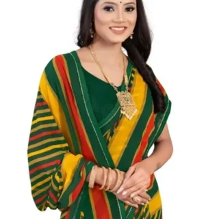 Printed Saree: Women's Daily Wear