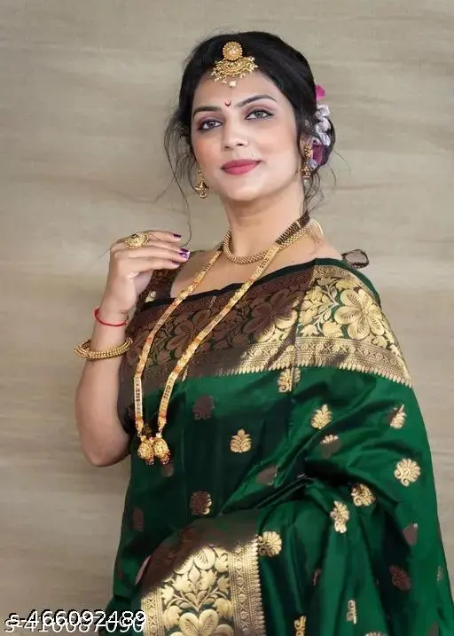 Shubhmaira Soft Silk Saree: 2025 Collection - Image 3