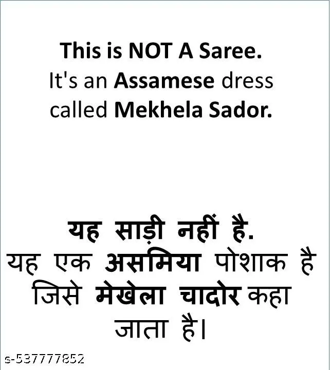 Ac Cotton Mekhela Sador: Assam's Comfort - Image 4