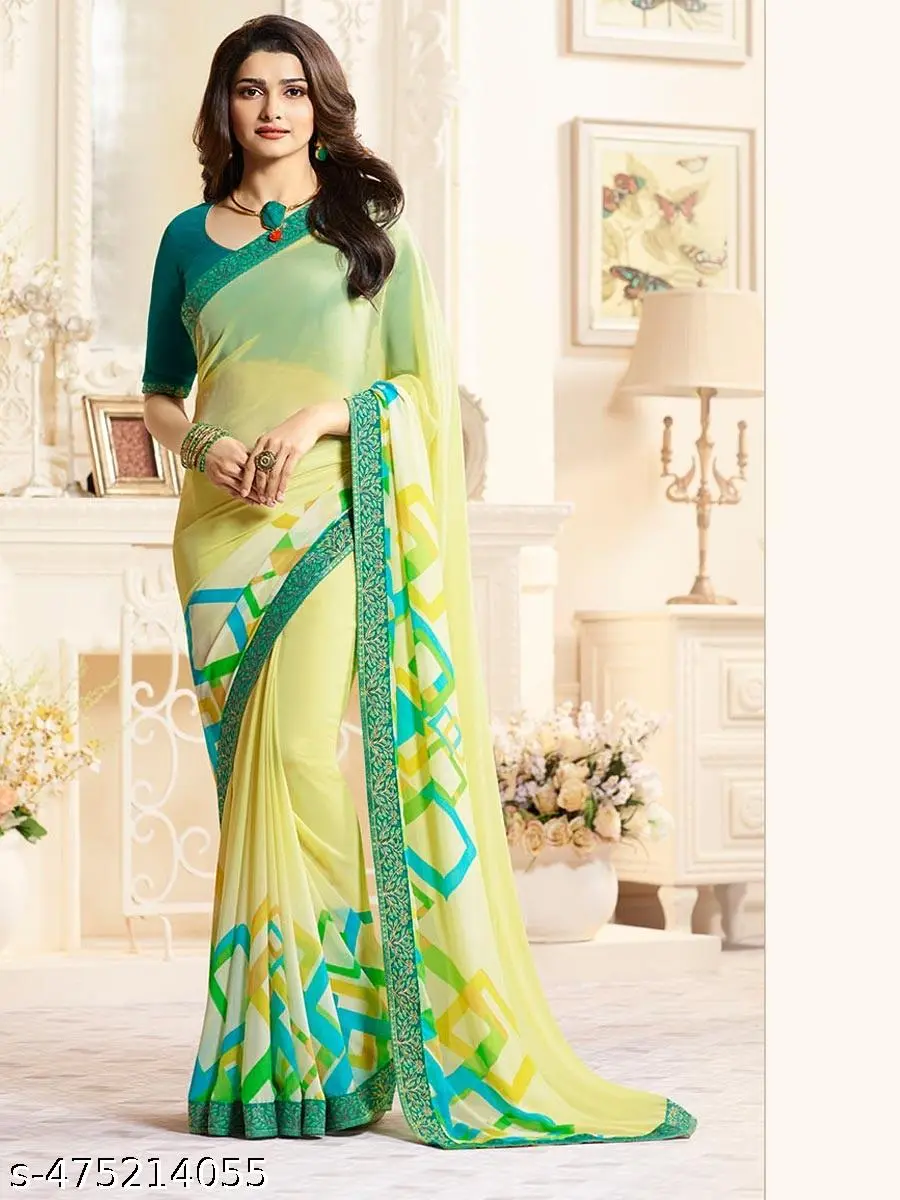 Elegant Georgette: Your Daily Saree - Image 2