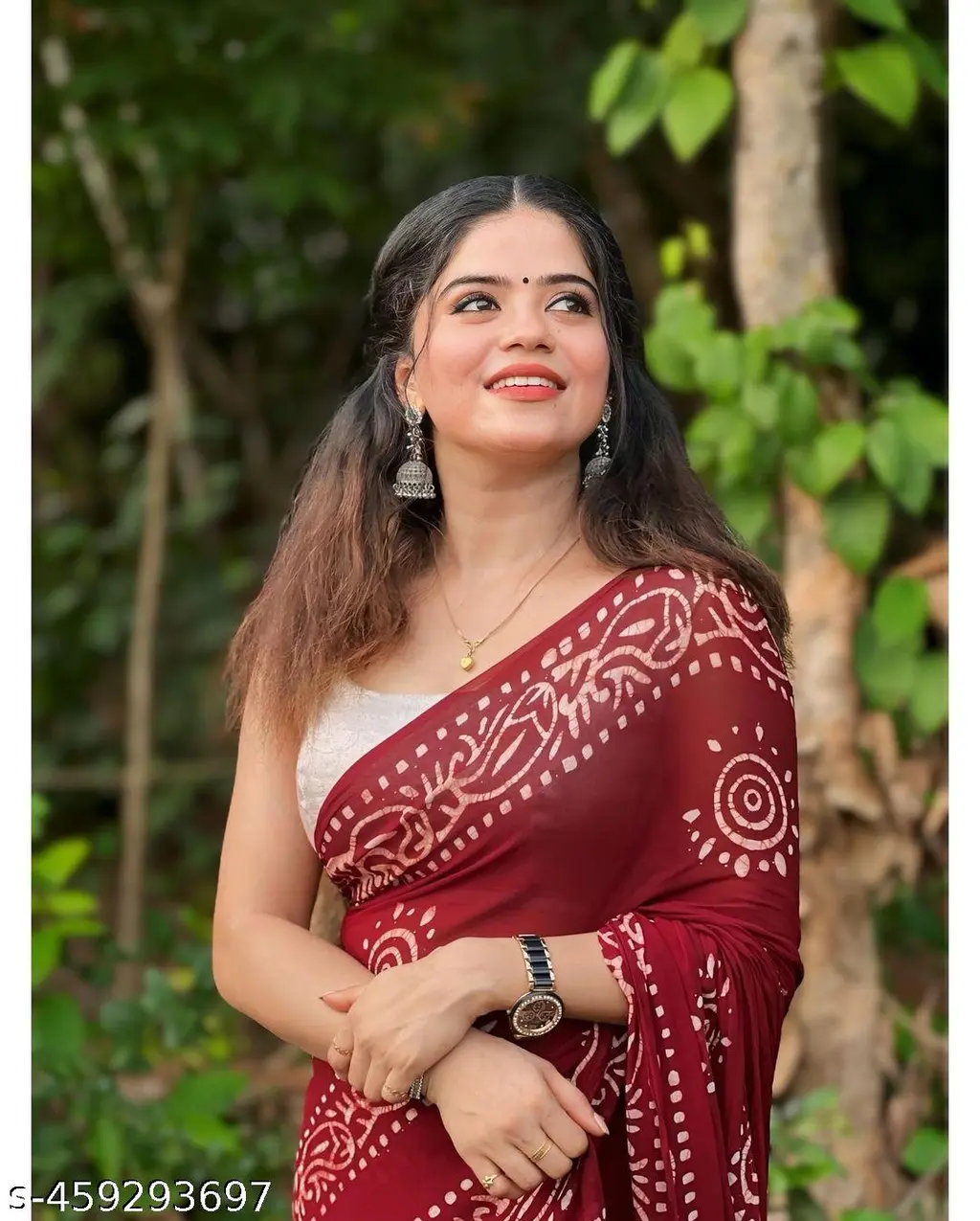 Soft Cotton Mulmul Saree Blouse Piece - Image 3