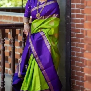 Regal Handwoven Kanjivaram Silk Saree