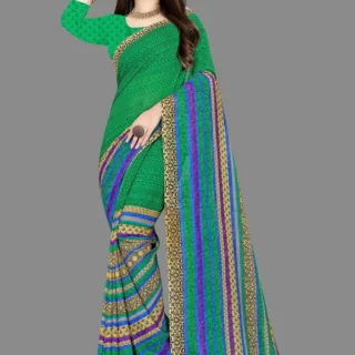 76dbz_1024.webp Dhyani Fashion Georgette Saree: Everyday Elegance