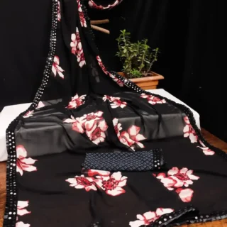 Fancy Georgette Saree