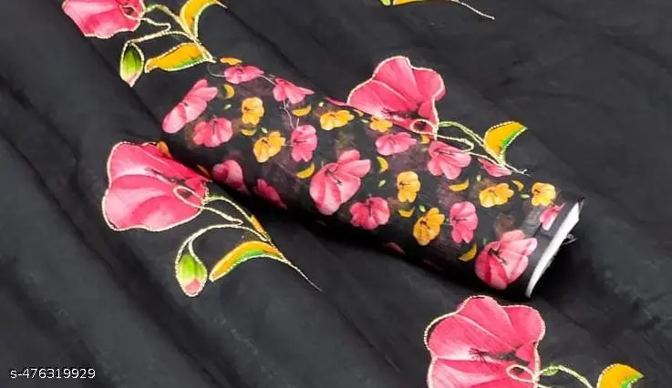 Soft Linen Cotton Saree: Pure Comfort - Image 3