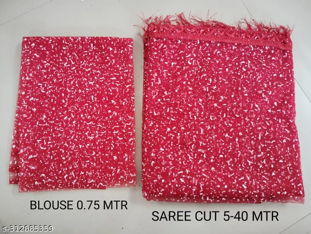 Pink Net: Run Ready Saree Blouse - Image 2