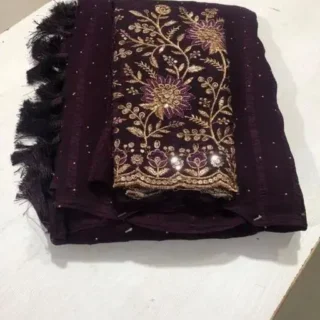 Chiffon Bollywood Saree with Blouse Piece