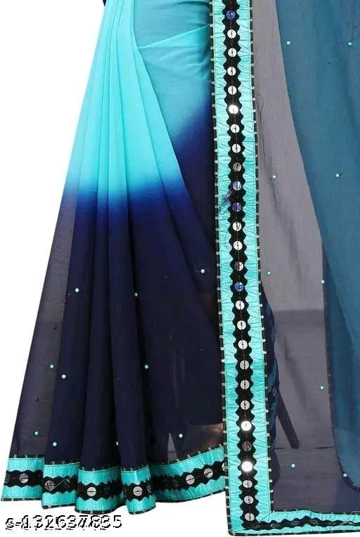Elegant Georgette Saree for Women - Image 4