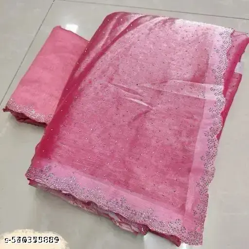 Sirosky Stone Work Saree - Image 3