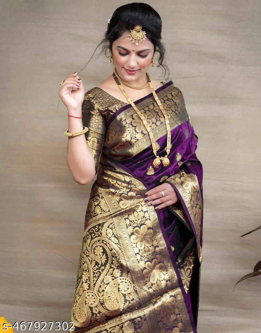 Seraglio Silk Saree & Blouse Piece - Image 2