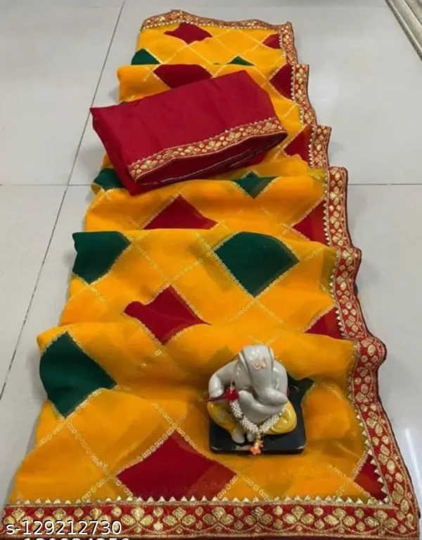 Bandhani & Georgette Sarees: New Collection