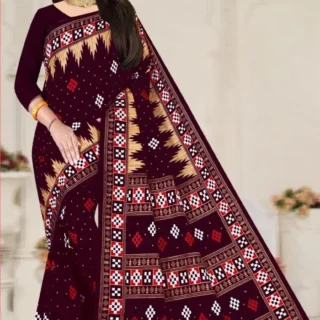 Printed Cotton Sambalpuri Saree Collection