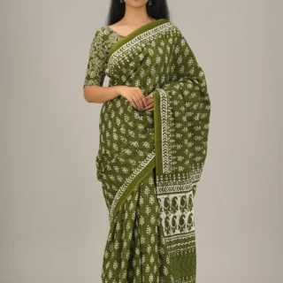 Mulmul Saree Blouse: Picture Perfect Trend