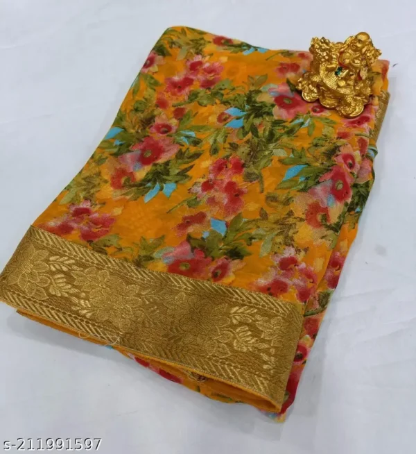 algyd_1024.webp Flower Georgette Saree Border: New Design