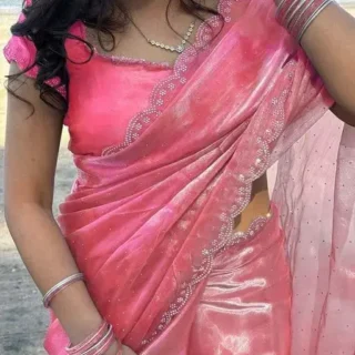 Sirosky Stone Work Saree