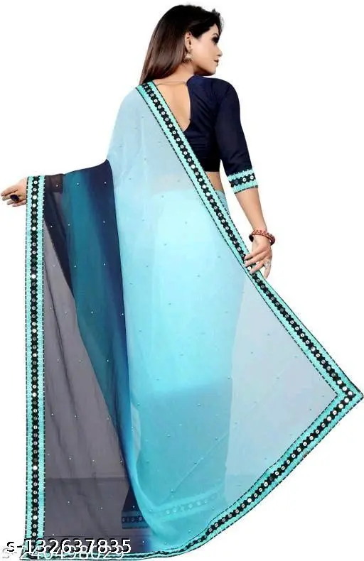 Elegant Georgette Saree for Women - Image 2