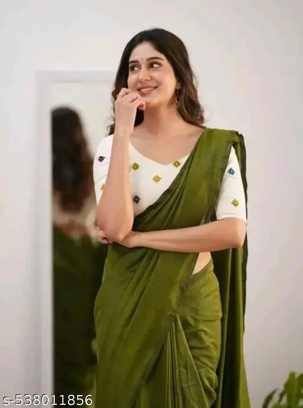 Soft Jamdani: Delicate, Draped in Woven Air - Image 2