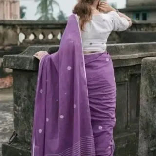 Khadi Jil Mil Saree: Shimmering Heritage