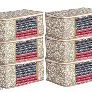 Printed Saree Covers: Organize & Protect