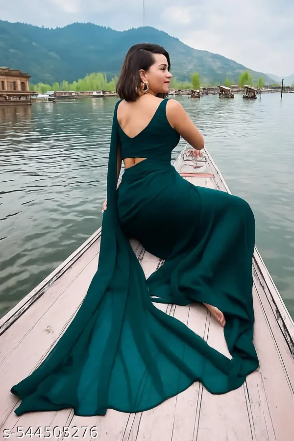 Soft Georgette Saree: Trendy & Beautiful