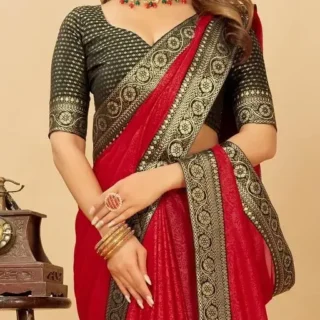 Lace Border Sarees: Elegant Drape.