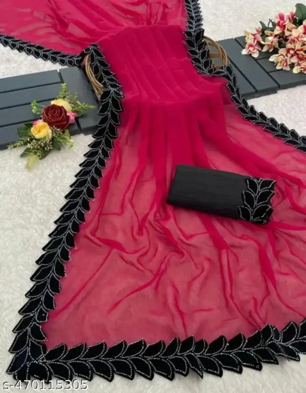 Georgette Sarees: Lightweight & Elegant Drapes