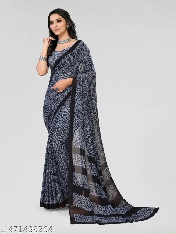 cqtpq_1024.webp Festive Georgette Printed Saree with Blouse
