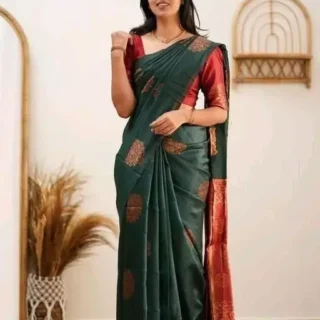 Elegant Banarasi Soft Silk Saree