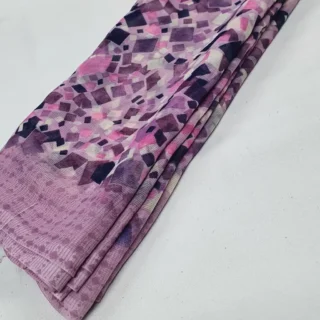 cvuow_1024.webp Pink Printed Georgette Saree: Festive Style