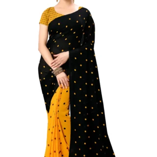 d8012_1024.webp Alluring Printed Georgette Saree Blouse