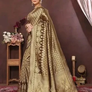 Elegant Banarasi Silk Saree for Women