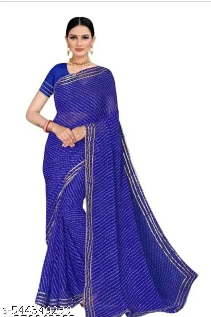 Elegant Draped Saree: Classic Indian Style - Image 2